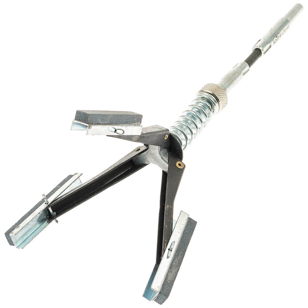 Allomn 3 Jaw Verstelbare Boring Hone Staal Flexibele As Honen Tool 19Mm-62Mm Auto Motor Cilinder Rem honen Steen