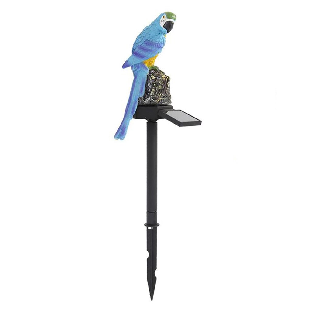superventas productos loro Solar inserción tierra paisaje luz resina, manualidades, jardín luz soporte: Azul