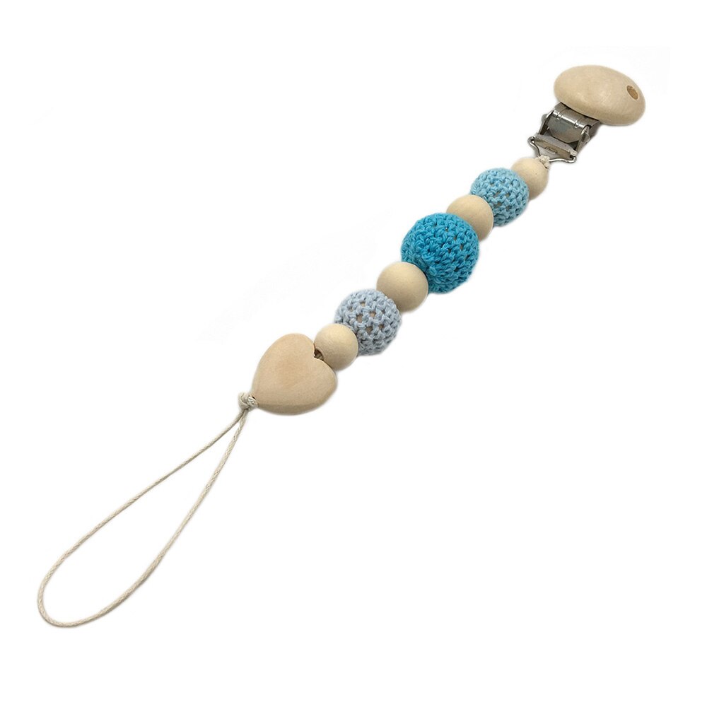 Play Gym Accessorie Chew Baby Silicone Kralen DIY Bijtring Sieraden Verpleging Hangers Baby Speelgoed Rammelaar Beuken Houten Bijtring