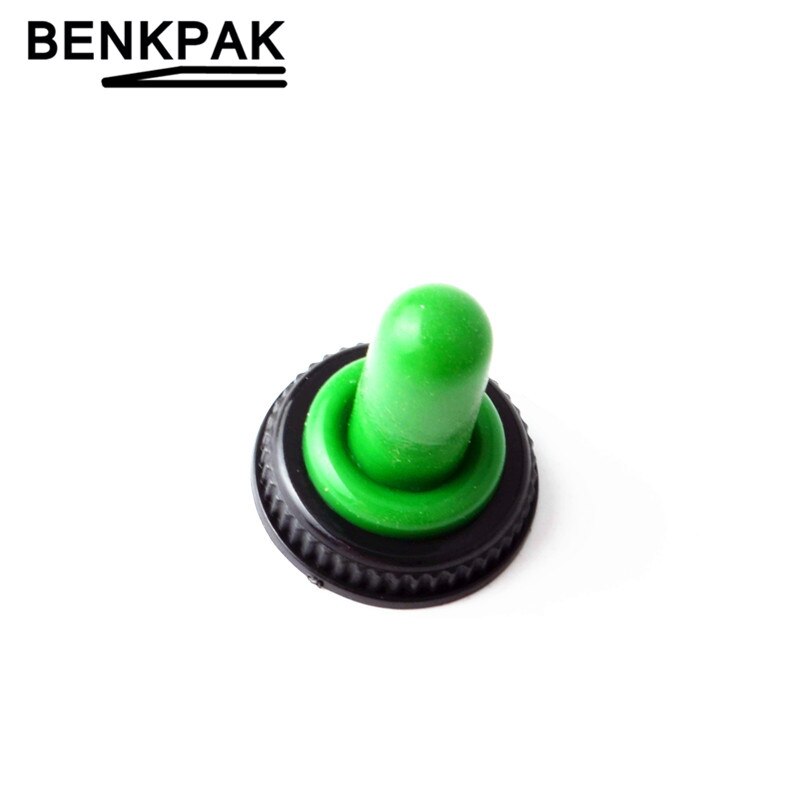12mm toggle switch boot green red yellow blue water proof cover: green