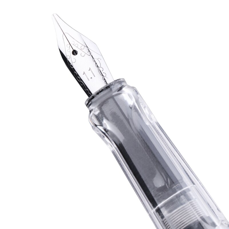 Pluma estilográfica árabe tibetana de punta plana, arte de caligrafía paralela gótica de pico de pato