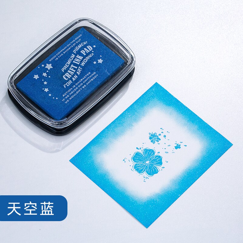 COO NOTE ink pad oil planner scrapbooking silicone stamp DIY diary greeting card Wood Paper Craft: Q