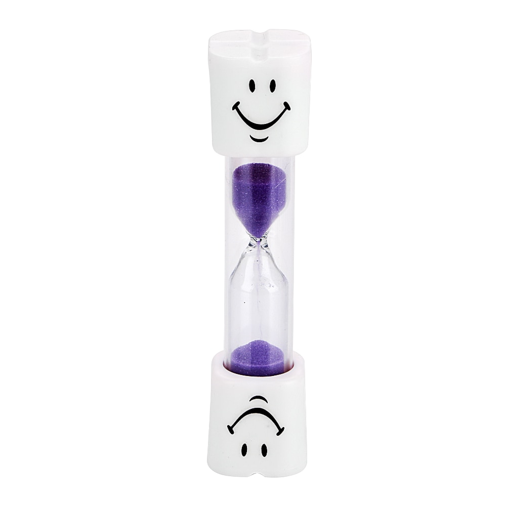 3 Minutes Smile Face Small Hourglasses Brushing Tooth Gaming Timer Toy Hourglass Shower Sand Time Clock