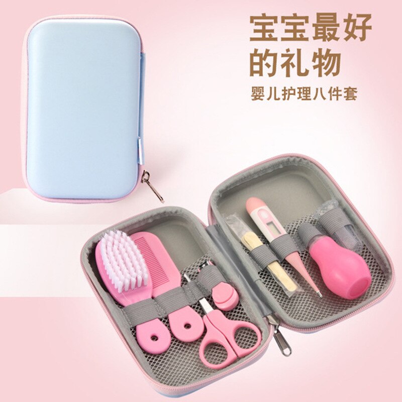 Baby Care 8 Delige Set Pasgeboren Baby Nagelknipper Babyverzorging Set Higiene Bebe Nail Care Set Veilig Cut Baby nail Manicure Care