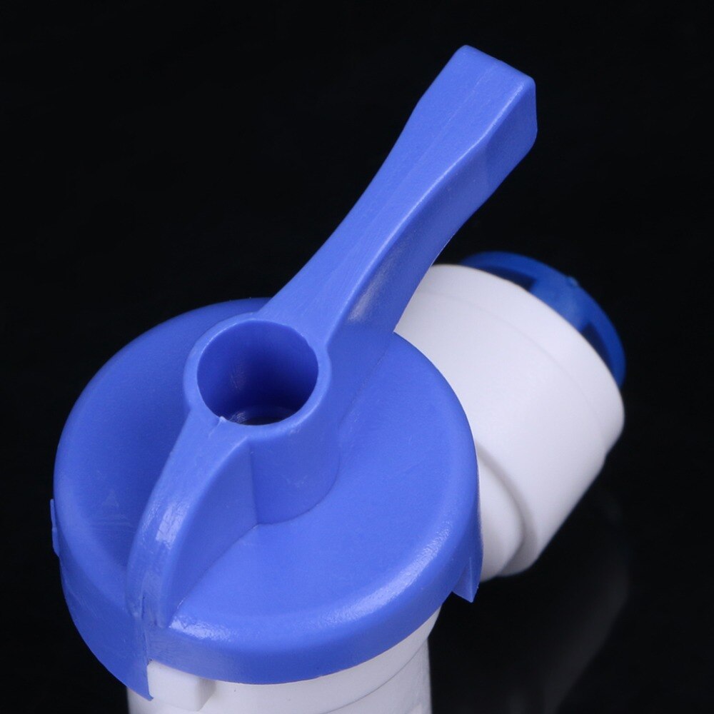 MEXI RO Water Reverse Osmosis 1/4" Inline Ball Valve Quick Connect Shut off For Reverse Osmosis Systems