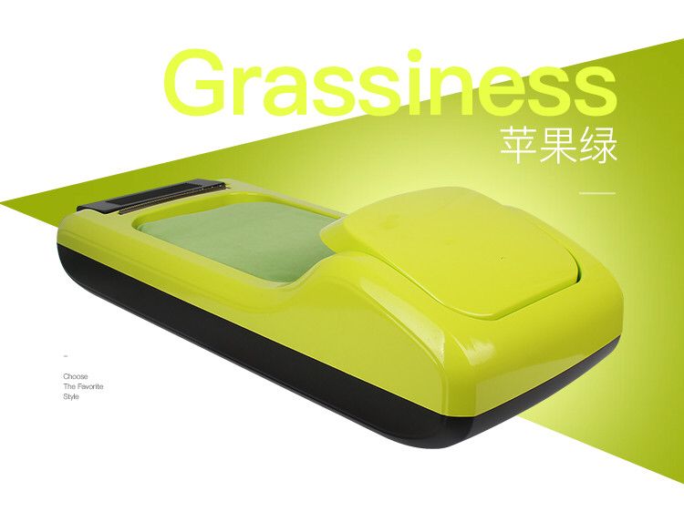 600/1200 Pairs Automatic Shoe Cover Machine Membrane Dispenser Waterproof Shoes Cover Household Hotel Office Time & Labor Saving: Green / 1 roll film