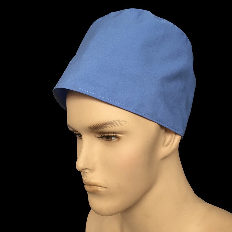 WEARK Bedruckte OP-Arbeitsmütze/-Kappe für Ärzte, Krankenhäuser, Krankenschwestern, Zahnärzte, Bouffant, Turban-Kappe, verstellbare Bindemützen für Damen/Herren