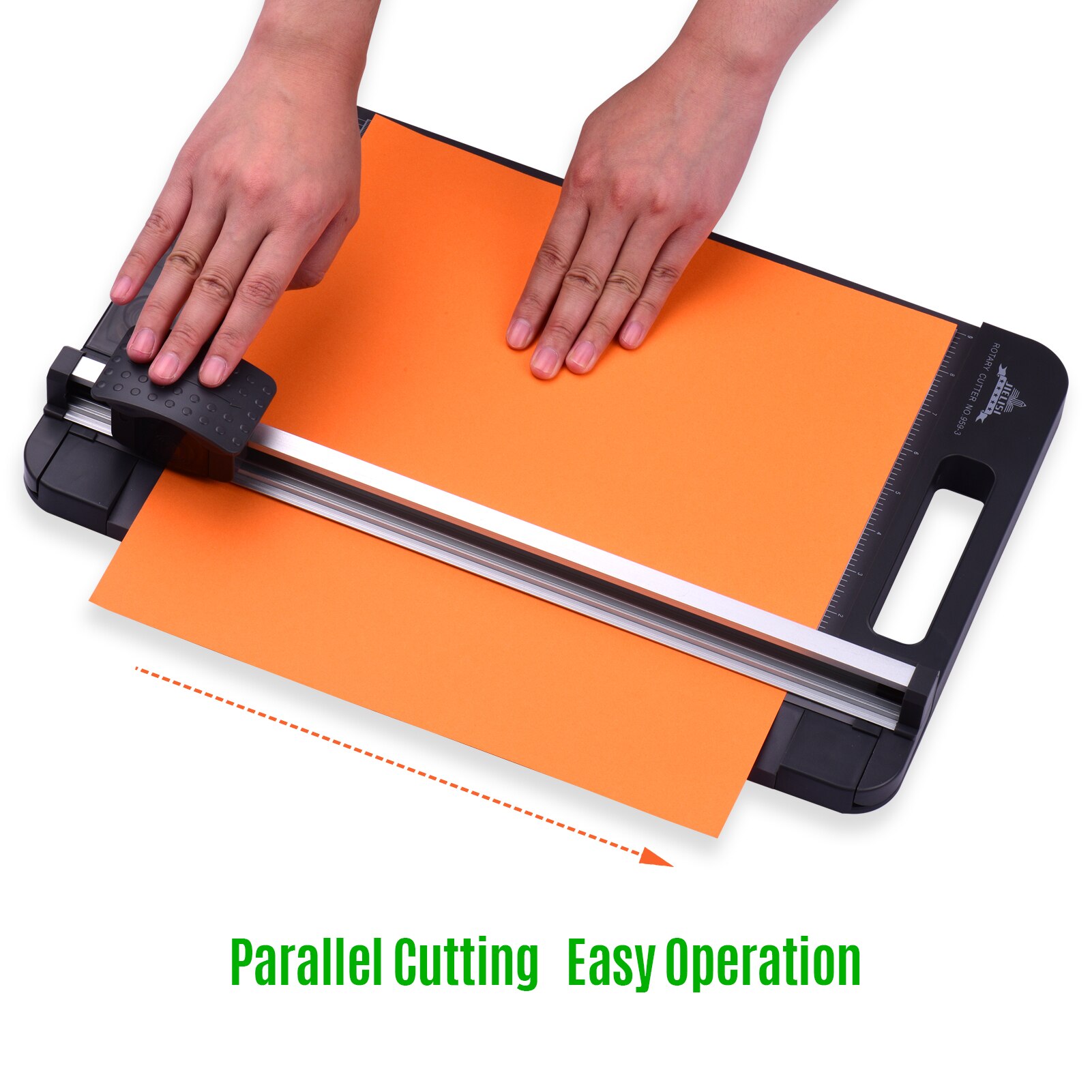 3-in-1 Paper Trimmer Multi-Functional A4 Paper Cutter Straight Skip Wave Cutter with 12.6 Inch Cut Length for Photo Laminated