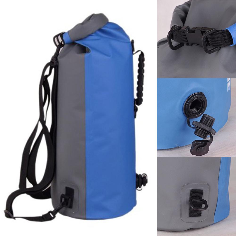 60L Large Waterproof Floating Dry Bag Backpack Drift Canoeing Kayak Camping Outdoor Waterproof Bag Trekking Dry Bag Sport Bag