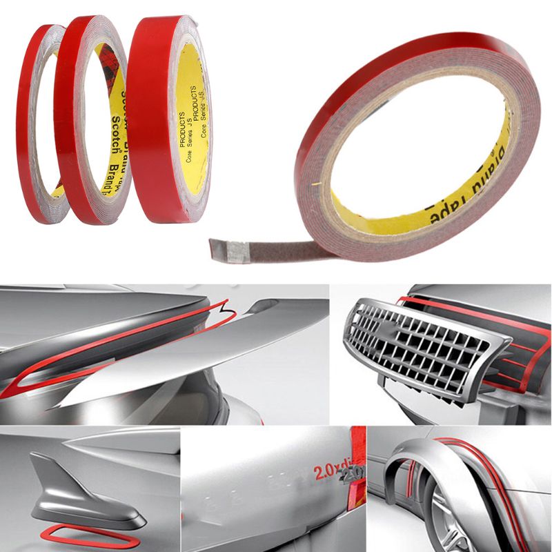 Ruban adhésif Double face en mousse pour automobile, 2CM, 3M, 1 pièce,