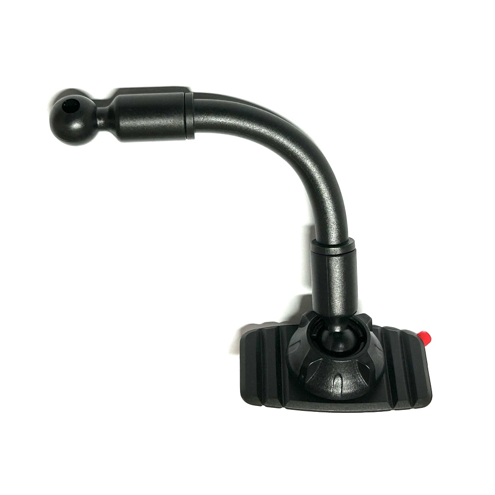 Untoom Universele autotelefoonhouder Dubbele kogelkopbasis Upgrade 17 mm kogelkop voor autodashboard Mobiele telefoonhouderaccessoires