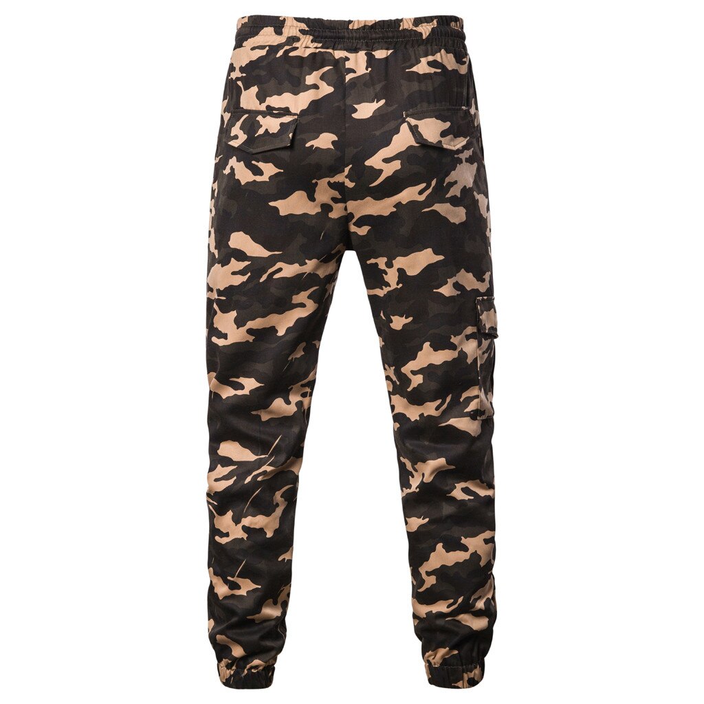 Mannen sweaterpants Camouflage Sport Broek Broek Losse Joggers Plus Size Fitness Trainingspak Mannelijke workout Training sportkleding