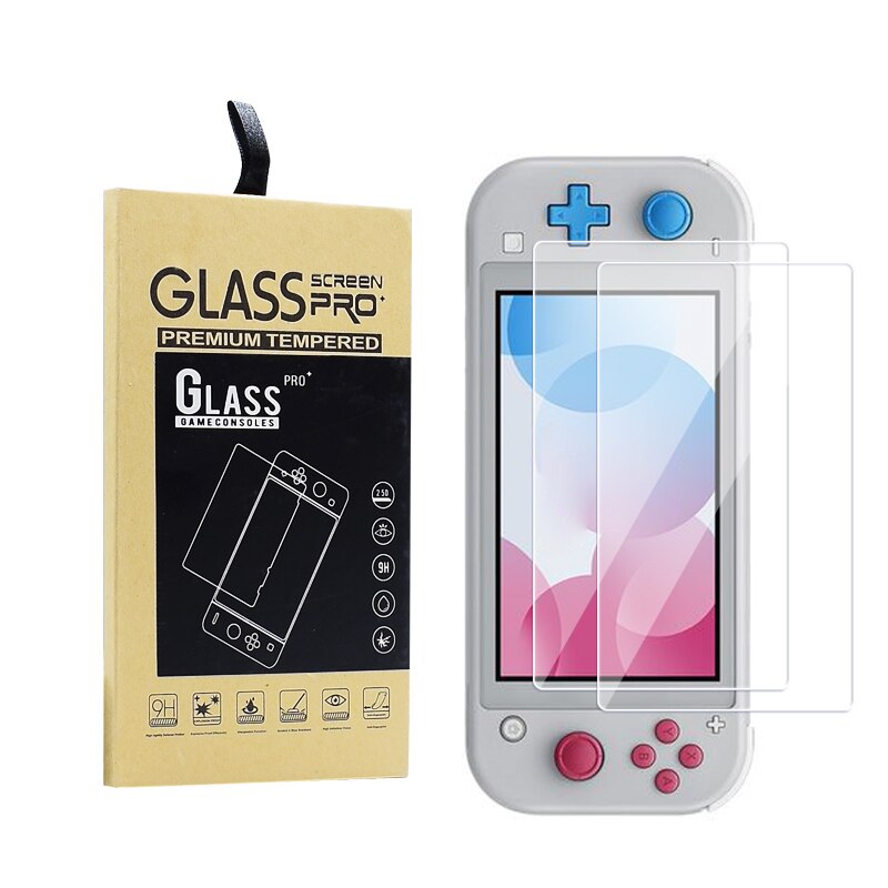 Schakelaar Lite Gehard Glas Clear Full Hd Screen Protector Cover Beschermende Film Voor Nintendoswitch Lite Console
