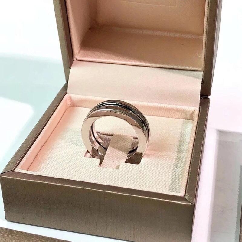 Original Ring brand Jewelry Festival Party Accessories Men's and Women's Rings Christmas: 5 / silvery