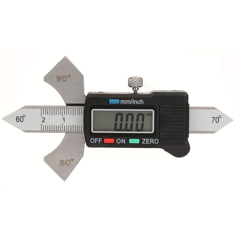 Digital Welding Gauge,20mm Digital Welding Gauge Weld Seam Fillet Inspection Metric Inch Gauge