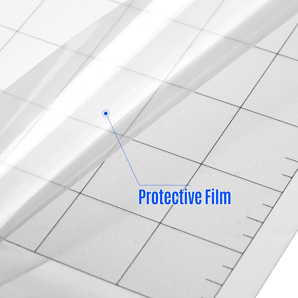 3Pcs/5pcs Replacement Cutting Mat Adhesive Mat with Measuring Grid 8 by 12 Inch for Silhouette Cameo Cricut Explore Plotter