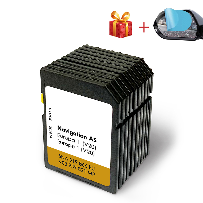 Echt voor VW Discover Media Navigation AS Map UK Europa Sat Nav SD-kaart V20