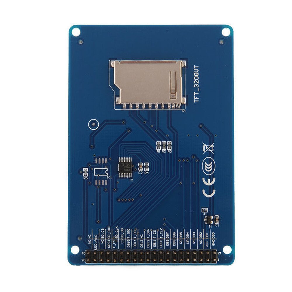 3,2 pulgadas TFT LCD Touch + TFT de 3,2 pulgadas escudo + Mega 2560 R3 con cable usb para Arduino kit