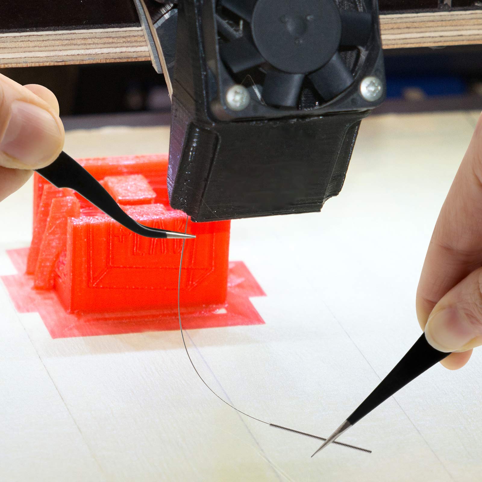 Kit de herramientas para impresora 3D, accesorios para impresora 3D, kit de herramientas modelo que incluye herramienta de desbarbado, juego de cuchillos para hobby, juego de cuchillos para arte, cortador de tubos