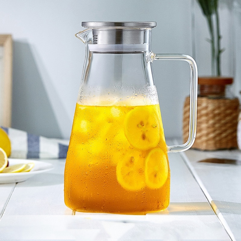 Wasserkocher Glas Teekanne Küche Utensilien 1800 Ml Kochgeschirr Hohe Temperatur Explosion-nachweisen Große Kapazität Kochendem Wasser: Ursprünglich Titel