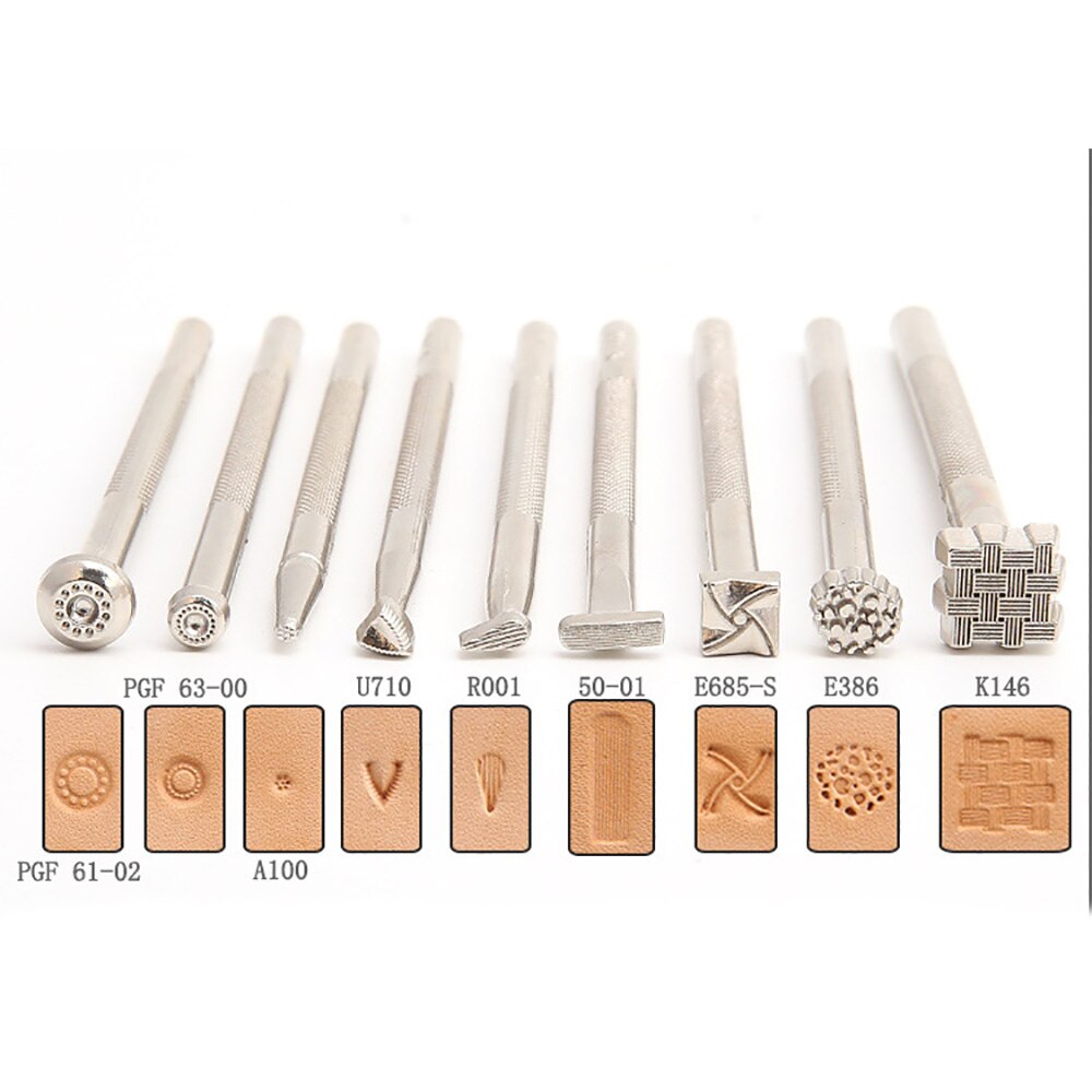 Lychee life leer bedrukking gereedschap leerbewerking naai accessoires diy leer handwerk gereedschap accessoire