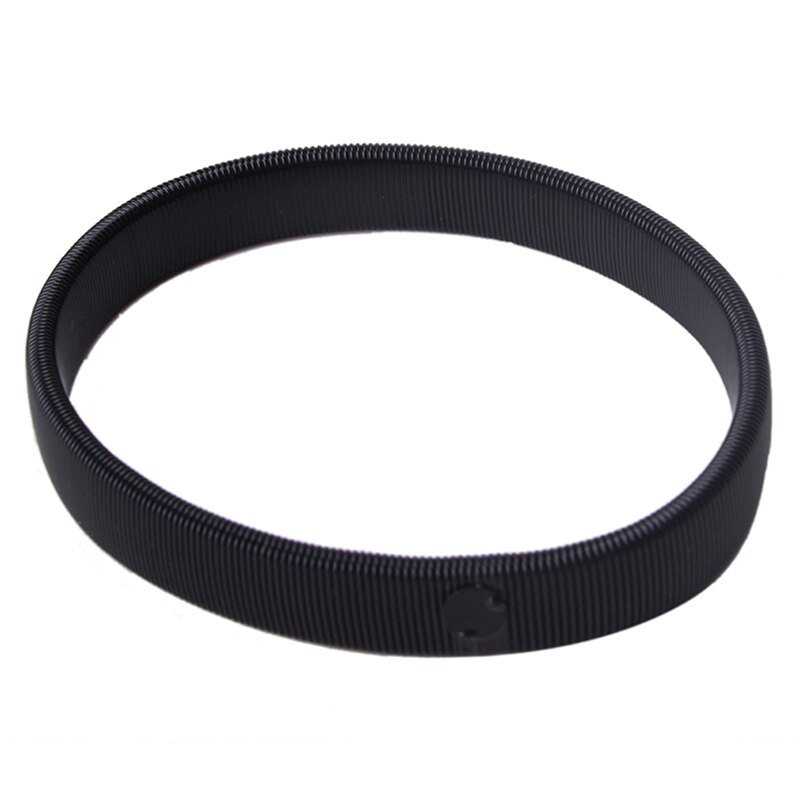 1pc Unisex Punk solido braccialetto elastico manica in metallo cerchio molle filo d'acciaio bracciale bracciale perimetro 26cm