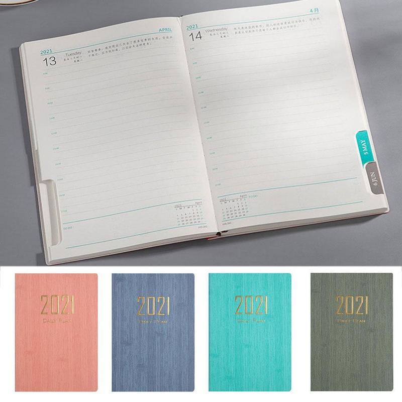 Mini 3 Hole Loose-leaf Book Cover Pvc Planner Bag Pp Diary Transparent Shimmering Book Cover Inner Page Diary Book Cover