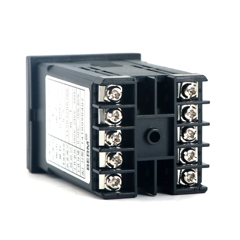 220V Digital Intelligent Temperature Controller PID Algorithm 0-400℃ SSR Output for temperature-controlled systems