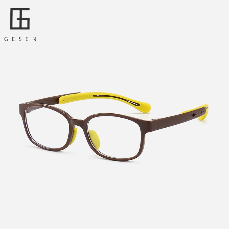 Kids Glasses Blue Light Glasses Boy Girls Adjustable Colorful Children Computer Optical Frame Eyeglasses Soft Frame UV400