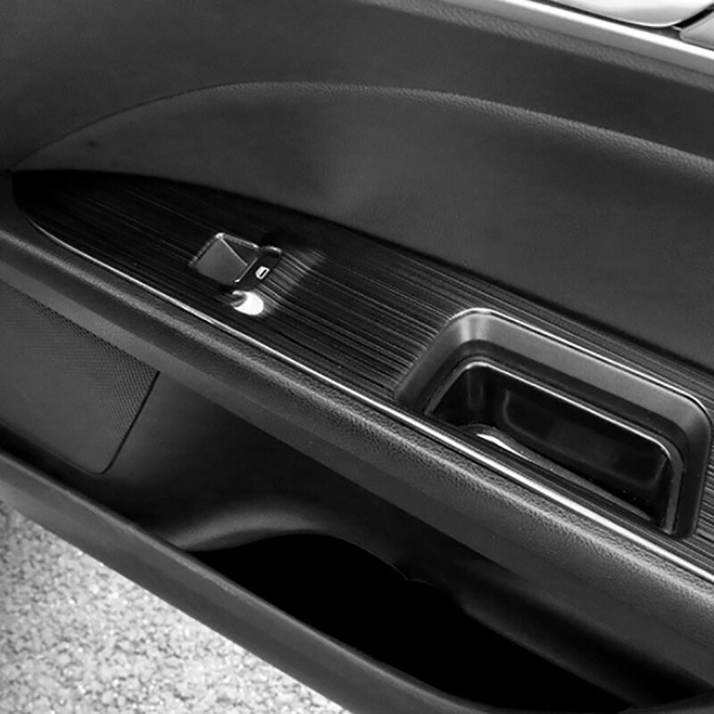Auto deur armsteun raam glas lift schakelaar knop frame afdekking trim sticker auto accessoires voor ford mondeo
