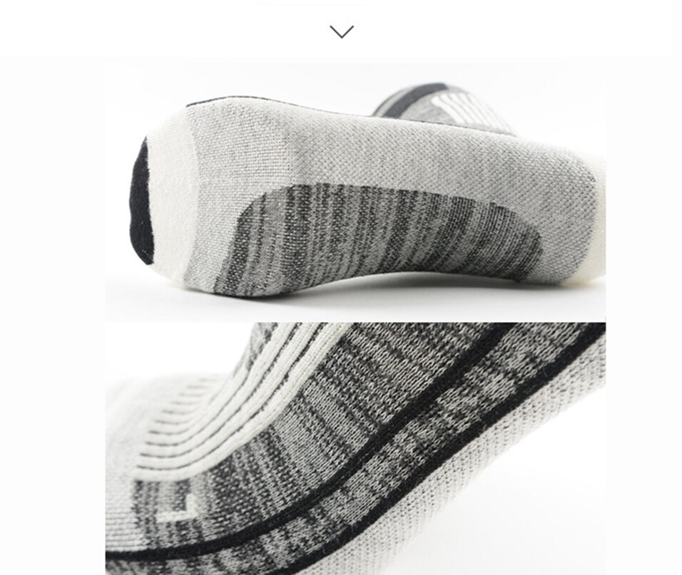 MKSK-calcetines altos hasta la rodilla para hombre o mujer, medias profesionales de , de lana mercerizada, para esquiar al aire libre, gruesos, de felpa, cálidos