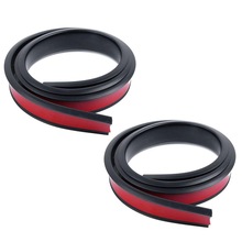 2Pcs Universal Car Splash Guard Fender Flare Extension Wheel Eyebrow Moulding Trim Wheel Arch Strip Universal Car Wheel Arch Trim Fender Flares Protection Strip