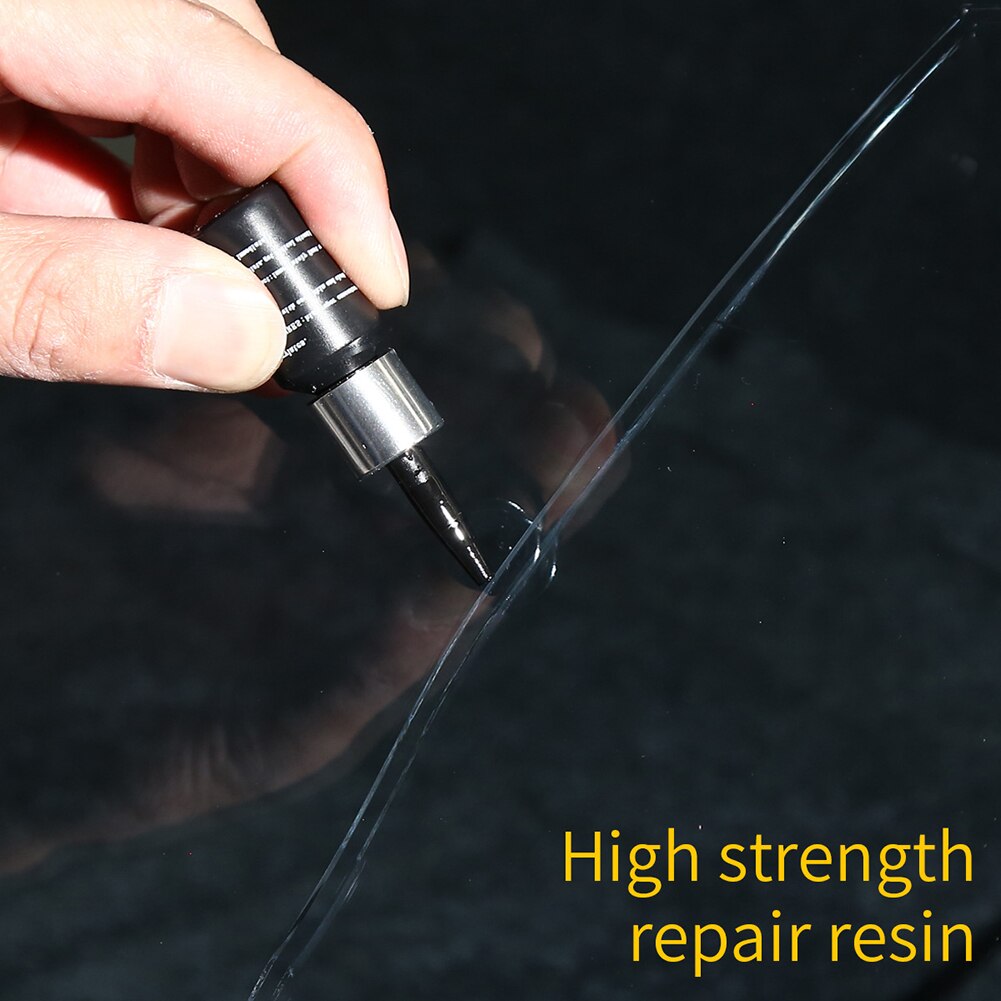 VODOOL Car Windshield Repair Tool Kit DIY Window Repair Fluid Windscreen Glass Scratch Crack Fix Restore Resin Blade Stripe Set