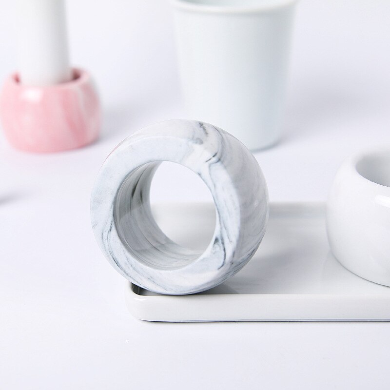 Simpel marmor elektrisk tandbørste holder tandbørste base personlighed keramiske badeværelse forsyninger toiletartikler