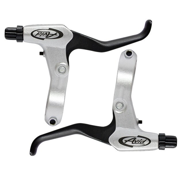 Levier de frein Avid FR5/FR7, manivelle à disque, v-brake avant/arrière, levier de frein CYD YRed noir argent bleu: FR5 Silver Pair