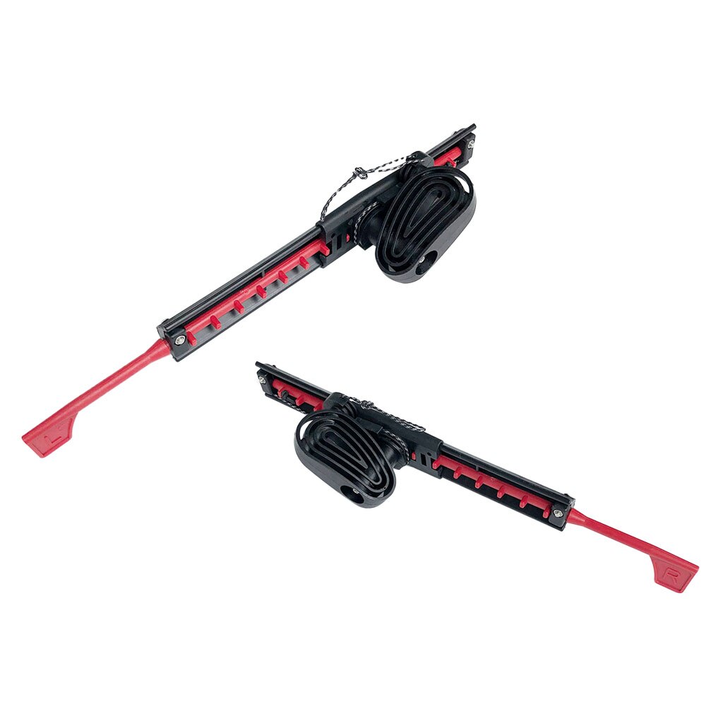 Pack 2 Durable Nylon Universal Canoe Boat Foot Brace Rudder Control Footrest Pegs Pedals