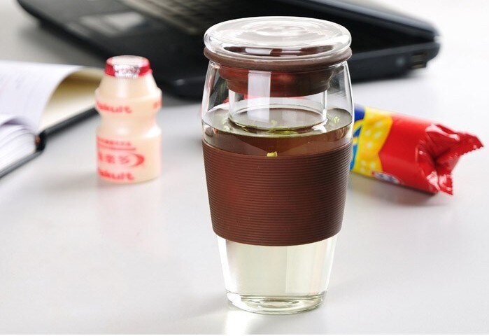 1PC nouveauté magnifique couleur unique verre tasse 60s0ml OL 0138