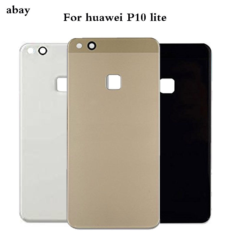 Back Cover Voor Huawei P10 Lite Batterij Cover Behuizing Deur Reparatie Glas Met Plakband Voor Huawei P10 Lite