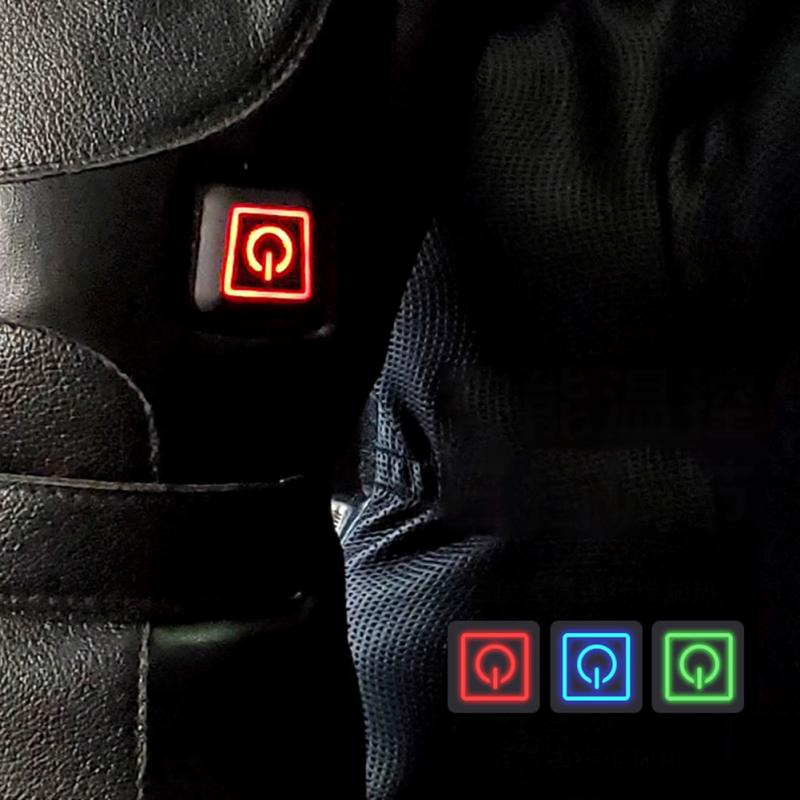 Lederen Verwarmde Handschoenen Motorfiets Fiets Elektrische Warm Verwarmde Handschoenen 3 Verstelbare Temperatuur Vinger Verwarming Handschoenen Winter