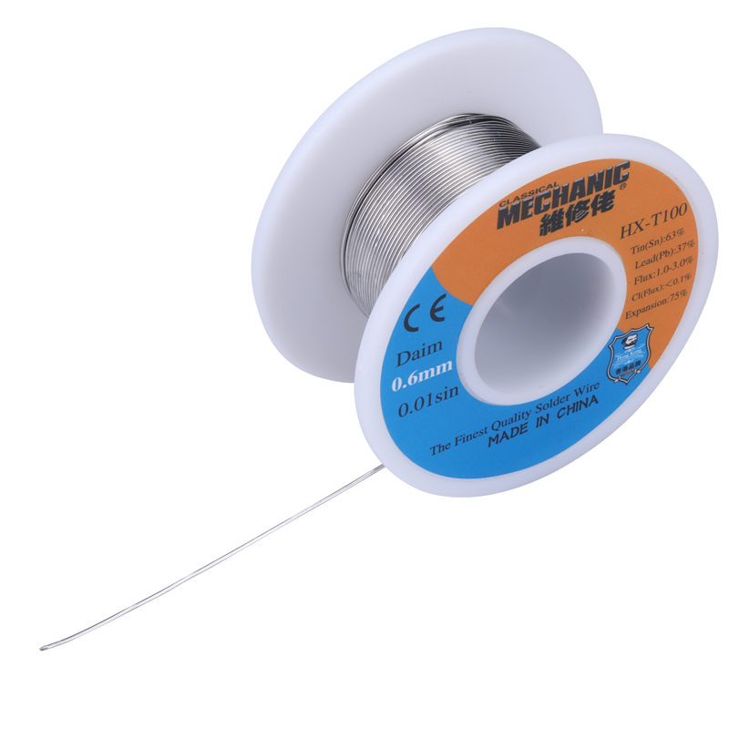 Original mekaniker lödtråd 0.6mm 55g sn63% pb37%  låg smältpunkt lödtenn tråd svetsverktyg