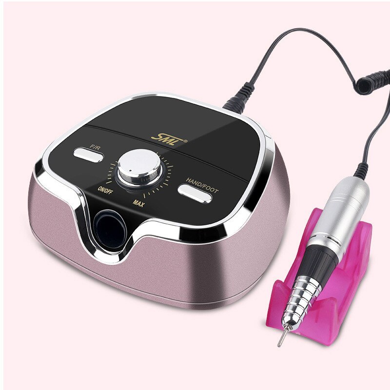 35000RPM SML M3 Electric Nail Drill Machine Electric Manicure Machine Drills Pedicure Kit Ceramic Nail Polish Bit Nail Tools 1