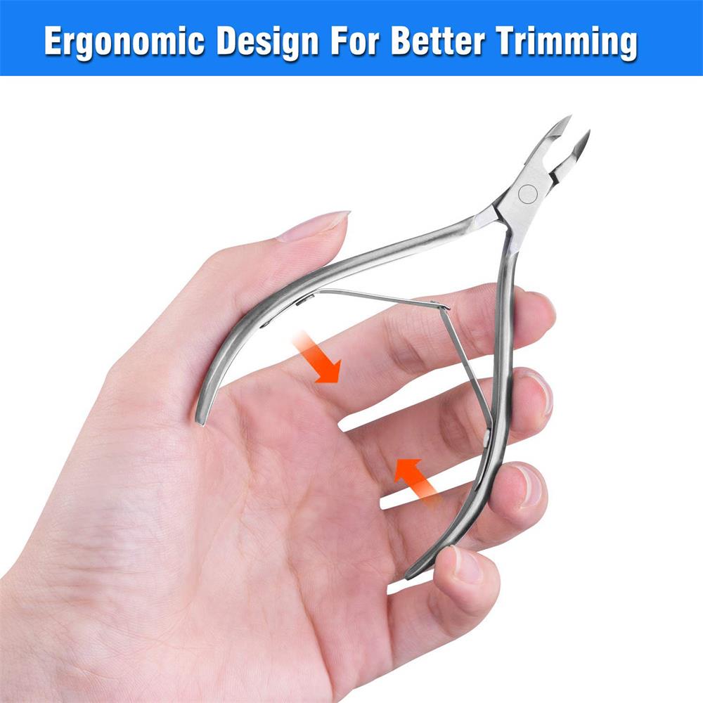 Nails Cuticle Pusher Finger Dead Skin Remover Nail Nippers Cutter for Manicure Pedicure Accessories Art Tools Sets