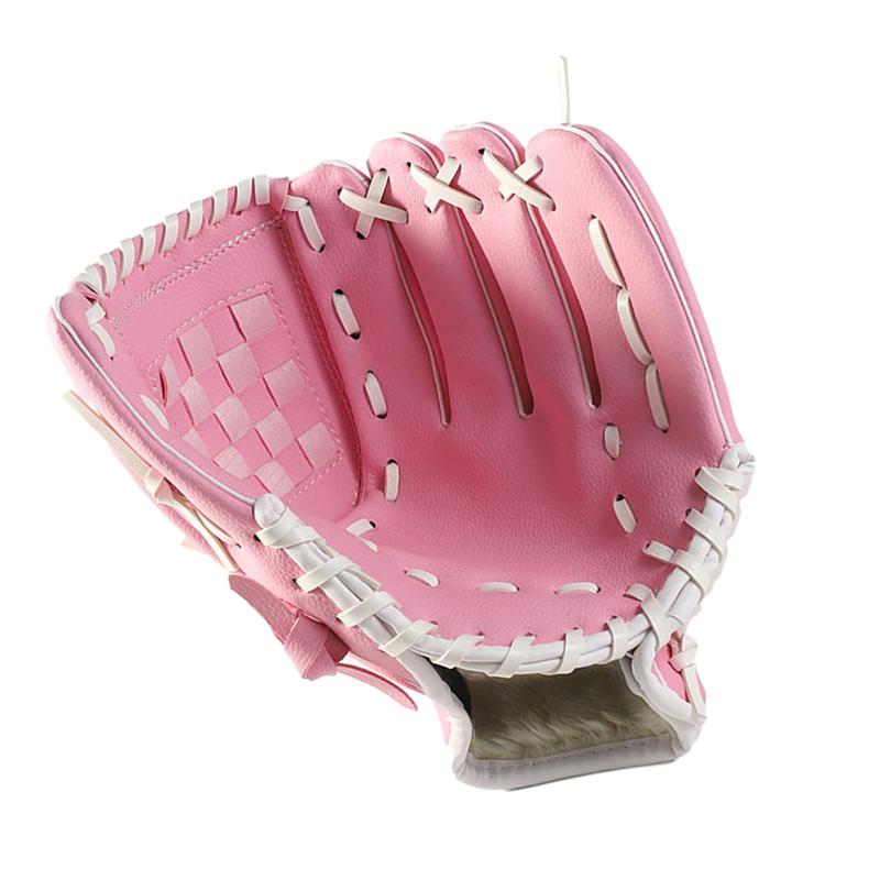 Praktische Thicken Infield Pitcher Honkbal Handschoen Sport Infielder Handschoen Voor Kinderen Vrouwen