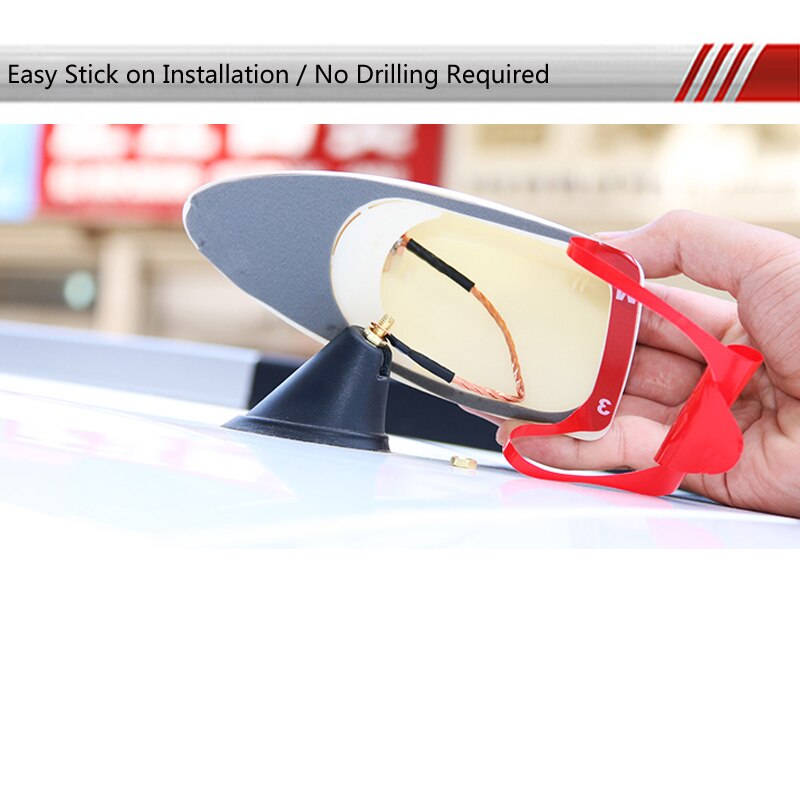 Accessoires d'antenne de signaux de voiture | Accessoires d'antenne à aileron de requin pour Toyota Supra Tacoma Verso Wish Yaris Auris PRIUS C, accessoires