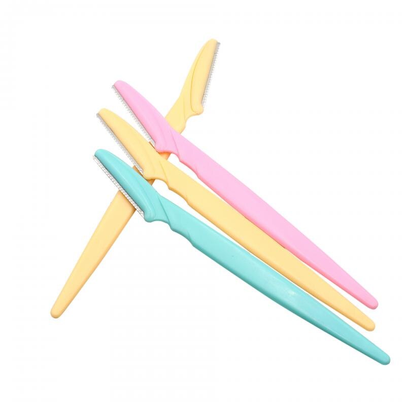 1Stck klein Trimmer sicher Klinge Gestaltung Messer Augenbraue Klingen Gesicht Haar Entfernung Schaber Rasierapparat bilden Schönheit Werkzeug