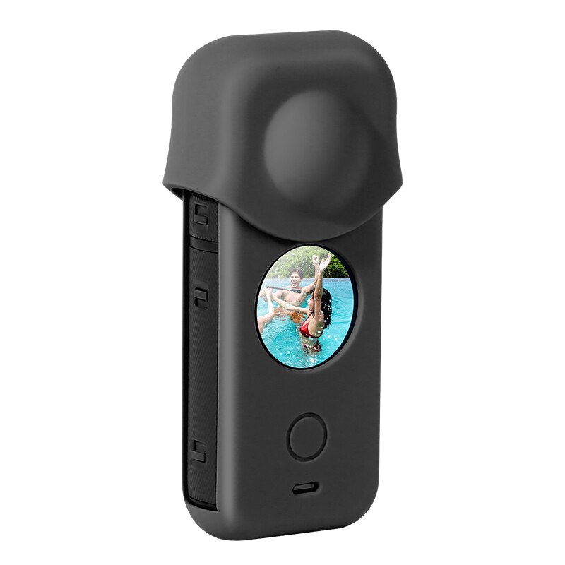 Insta360 um x2 lente guardas câmera de armazenamento de proteção saco tampa da lente para insta 360 um x2 acessórios