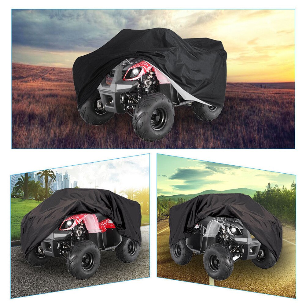 Protection Pluie Quad Poussière Résistant À La Chaleur Bâche De Voiture UNIVERSEL de Vtt Neige Imperméable À L'eau