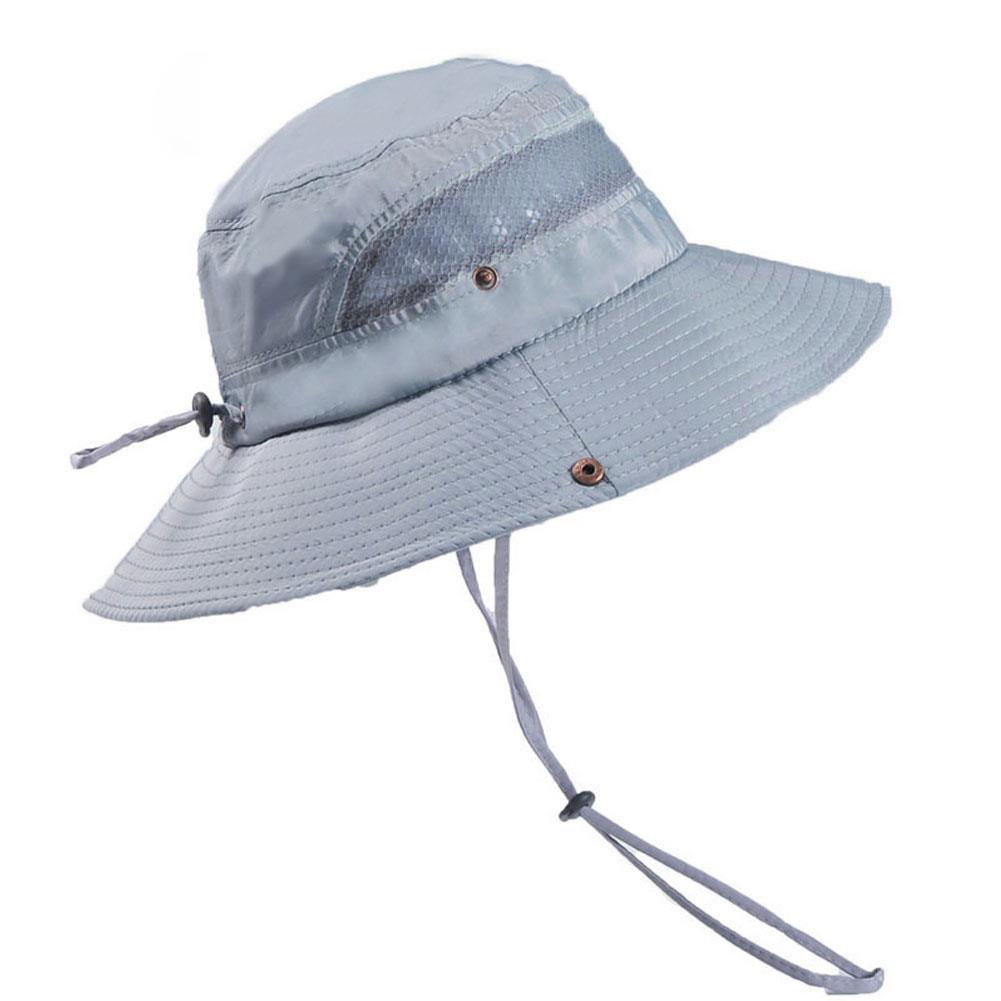 Sunshade Hat Baseball Cap Apparel Sun Visors 4 Color Cotton Cooling Cap: Gray