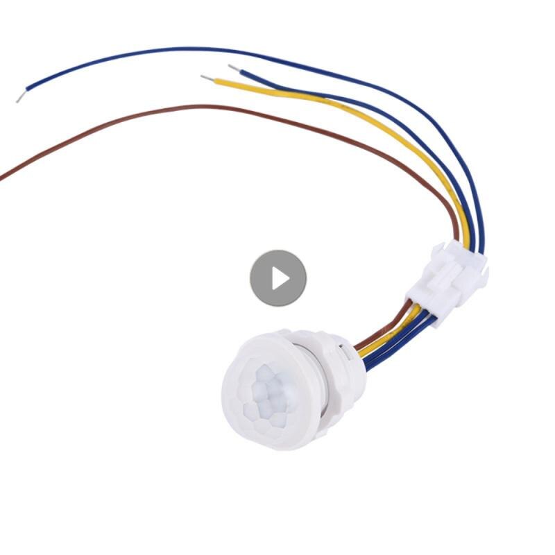 Home Light Sensor Time Delay Adjustable 110V-265V Sensitive LED PIR Infrared Motion Sensor Switch Mode Detector Light Switch