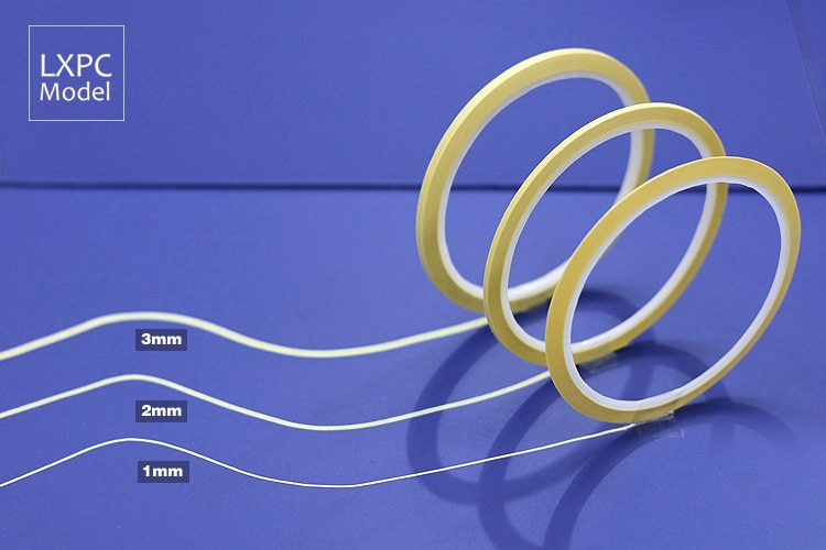 Model spraying dedicated Turning curve Mark line Cover tape Very fine 1/2/3 mm